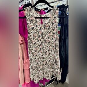 American Eagle Outfitters Floral Dress - Black, Pink, White
